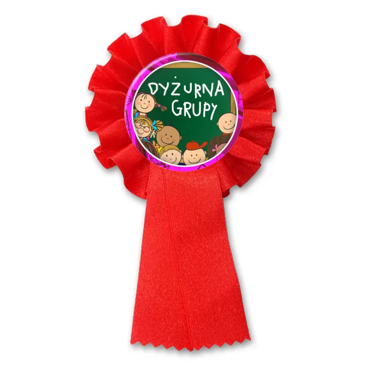 przypinka kotylion Dyżurna Grupy