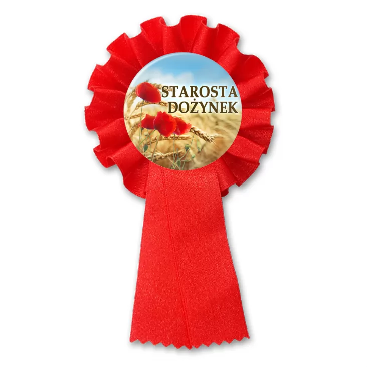 przypinka kotylion STAROSTA DOŻYNEK