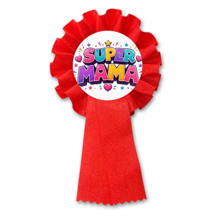 przypinka kotylion Super mama