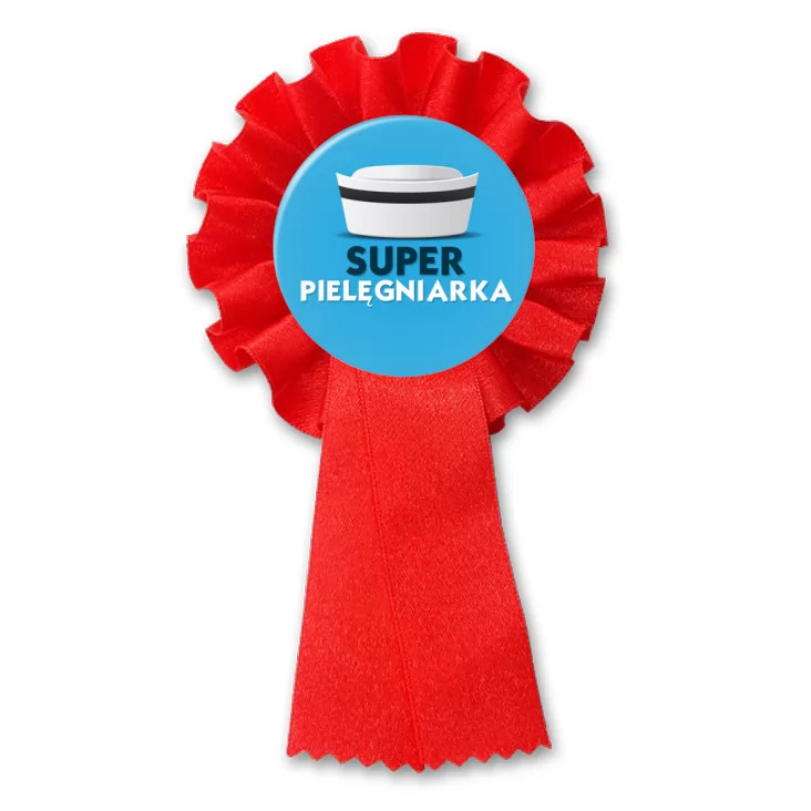 przypinka kotylion Super pielęgniarka
