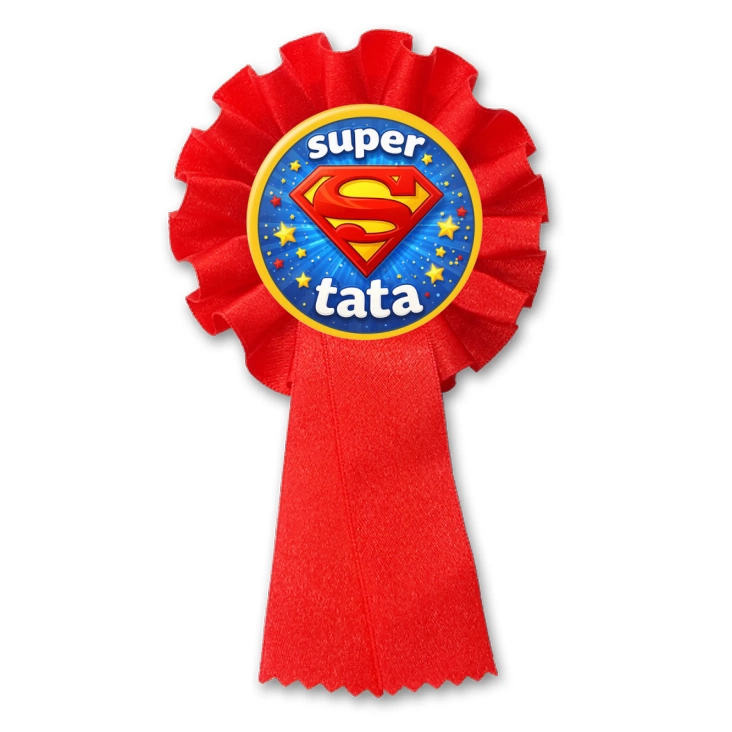 przypinka kotylion Super tata