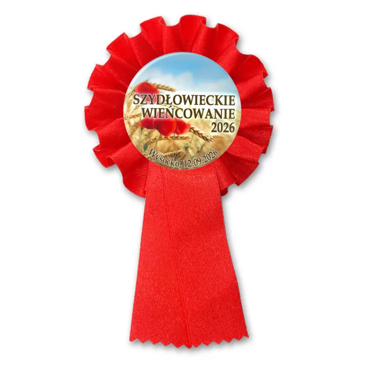 przypinka kotylion Szydłowieckie Wieńcowanie 2026