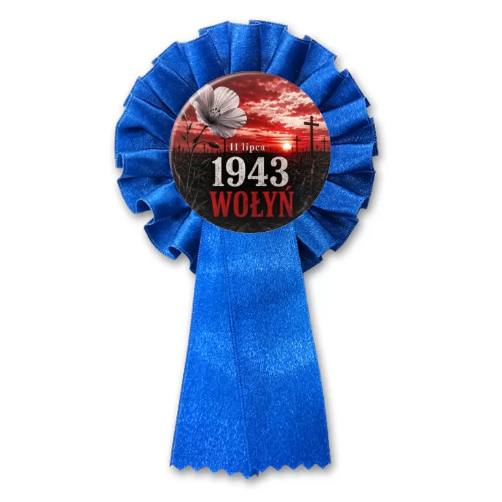 przypinka kotylion 11 lipca 1943 Wołyń