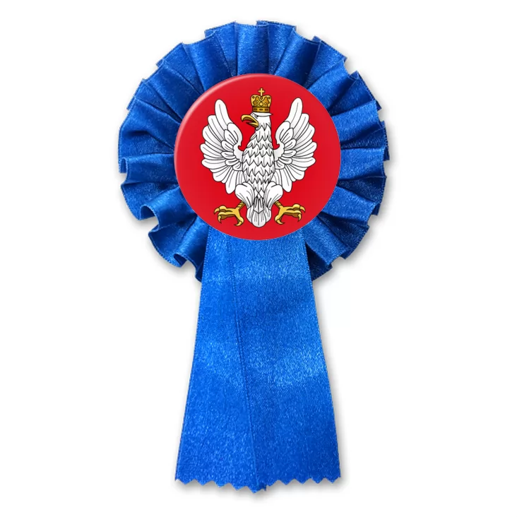 przypinka kotylion Godło Polski z lat 1919-1927