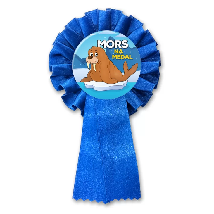 przypinka kotylion Mors na medal