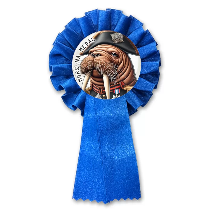 przypinka kotylion Mors z medalami