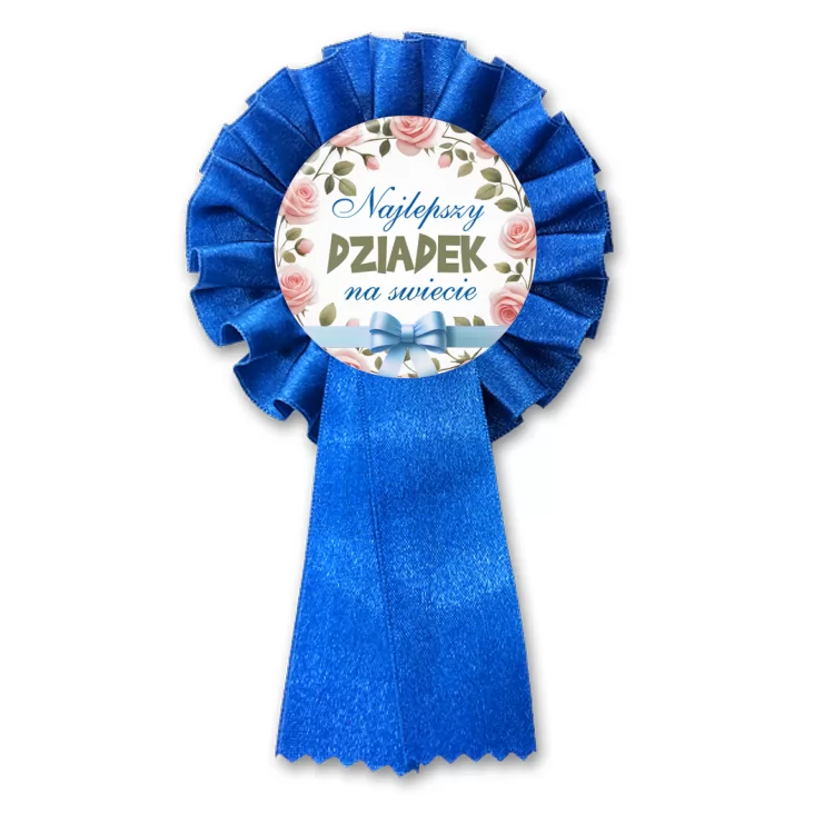 przypinka kotylion Najlepszy dziadek