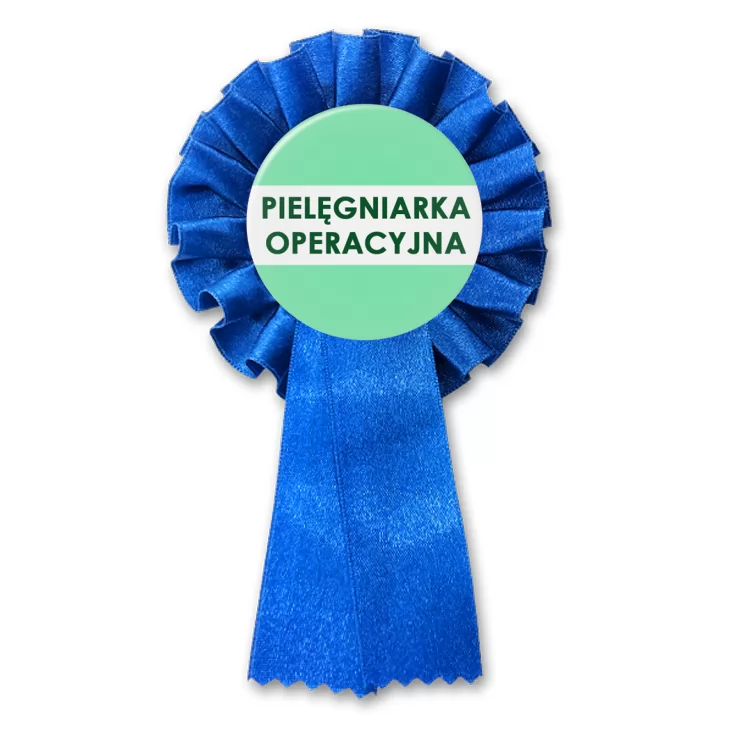 przypinka kotylion Pielęgniarka operacyjna
