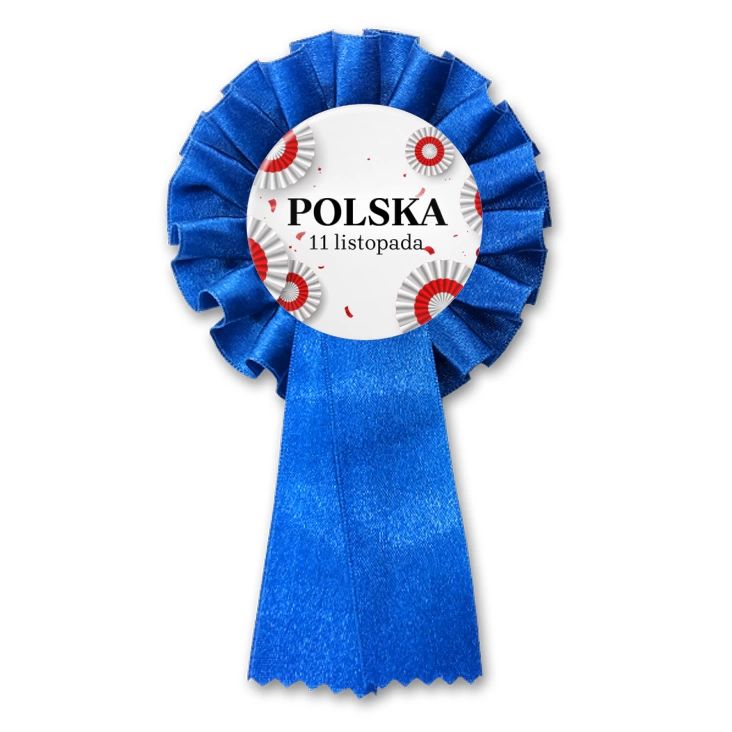 przypinka kotylion Polska kokardy narodowe