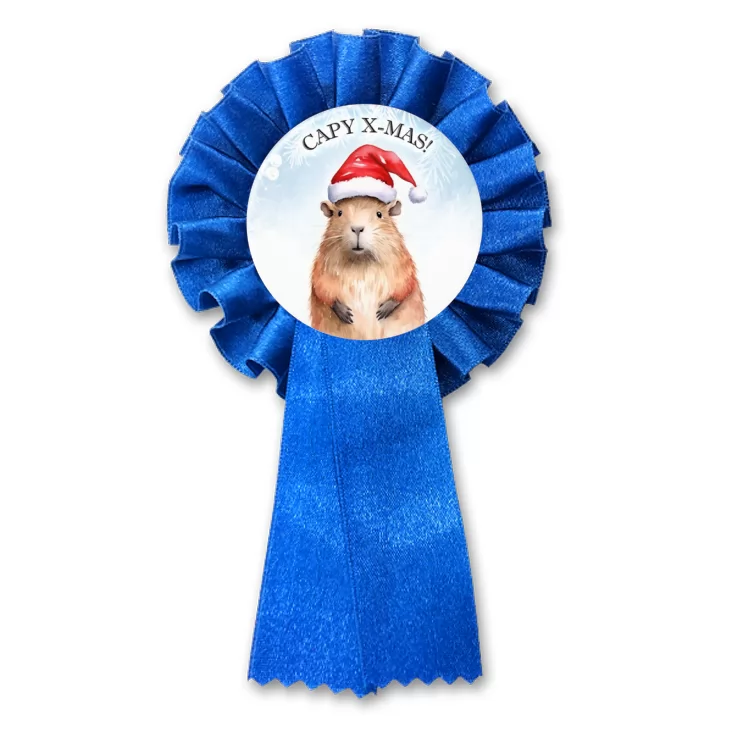 przypinka kotylion Capy x-mas