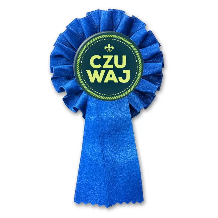 przypinka kotylion Czuwaj