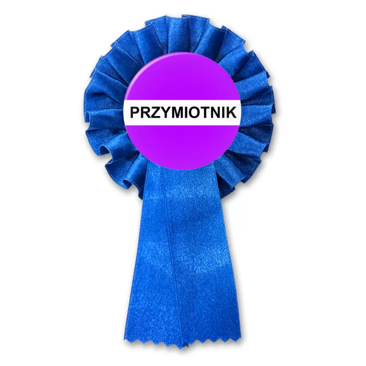 przypinka kotylion Gramatyka przymiotnik