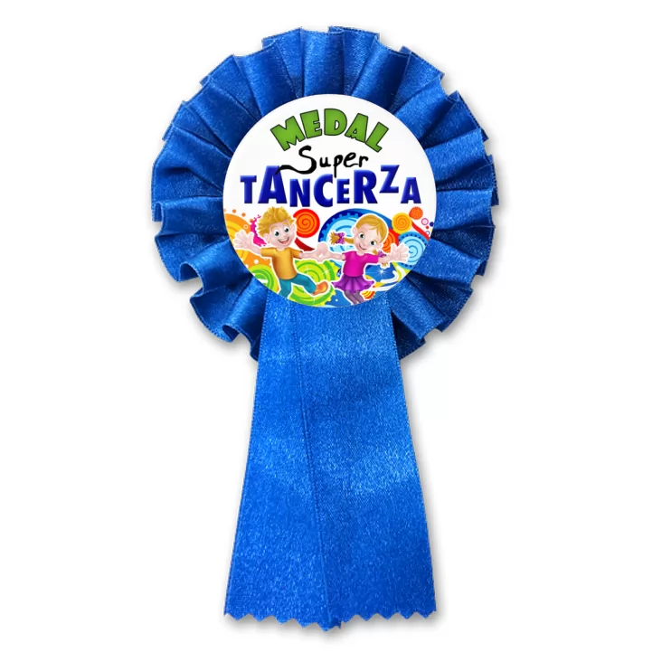 przypinka kotylion Medal Super Tancerza