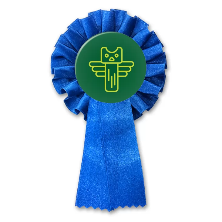 przypinka kotylion Sprawność harcerz totem