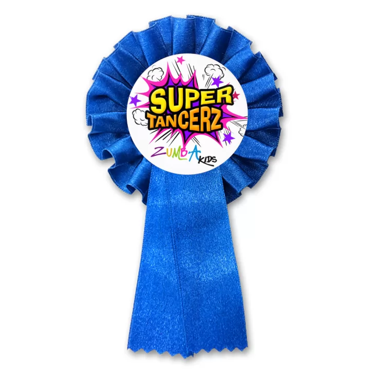 przypinka kotylion Super Tancerz Zumba Kids