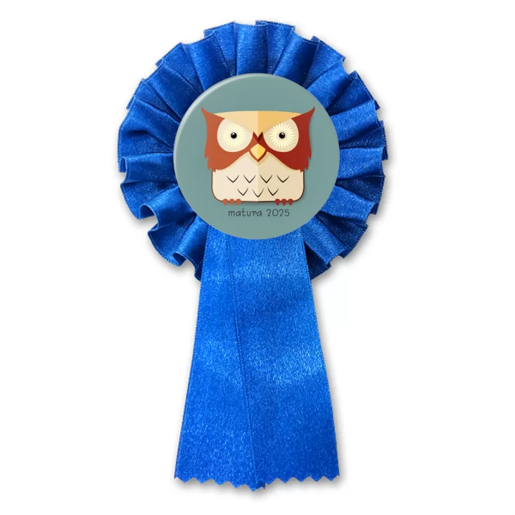 przypinka kotylion Matura Symbol Mądrości
