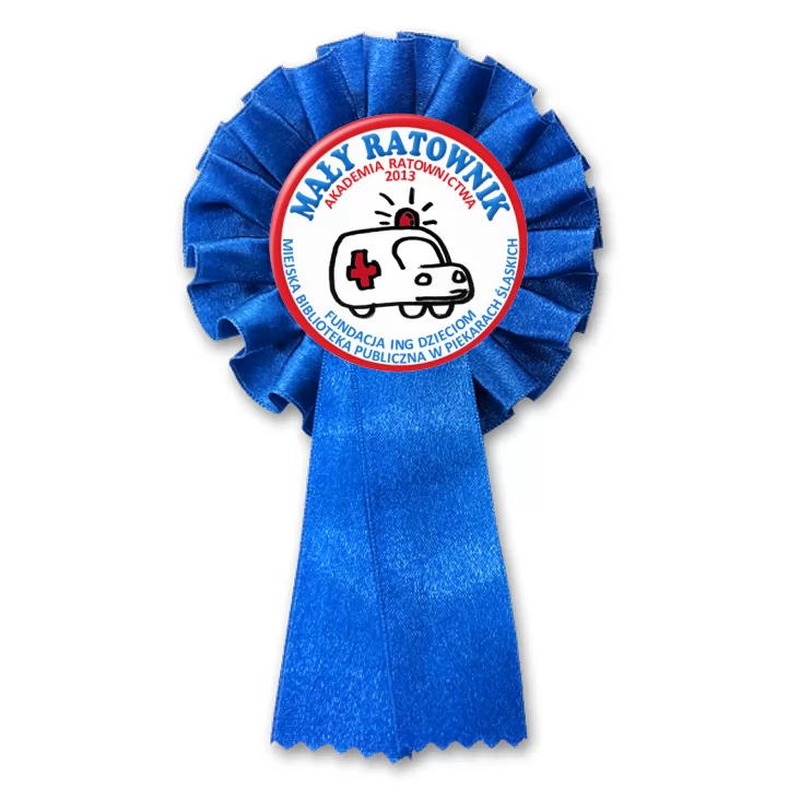 przypinka kotylion Mały Ratownik