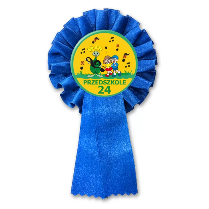 przypinka kotylion Przedszkole nr 24 w Poznaniu