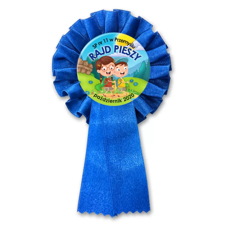 przypinka kotylion Rajd pieszy SP nr 11 w Przemyślu