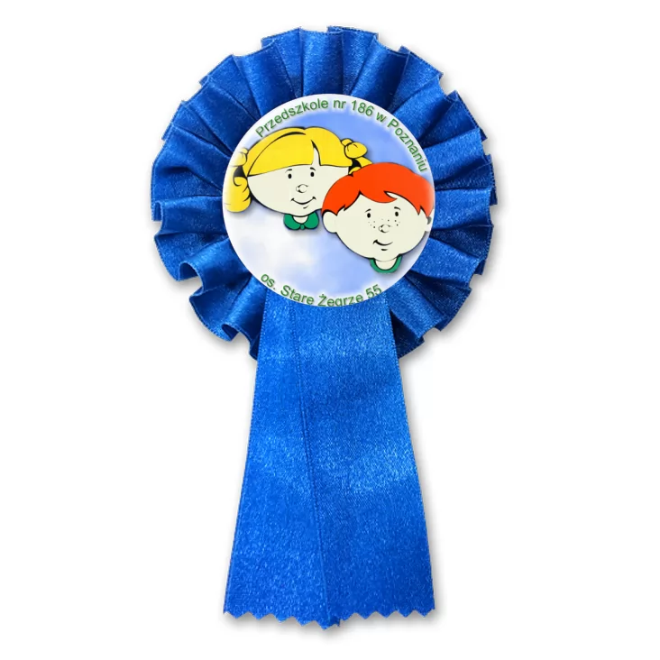 przypinka kotylion Przedszkole nr 186 w Poznaniu 