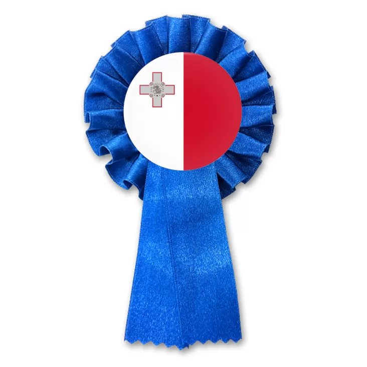 przypinka kotylion Flaga Malta