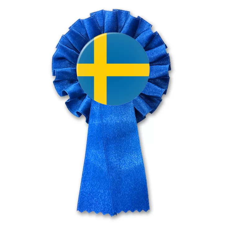 przypinka kotylion Flaga Szwecja