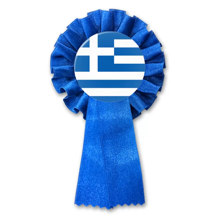 przypinka kotylion Flaga Grecja