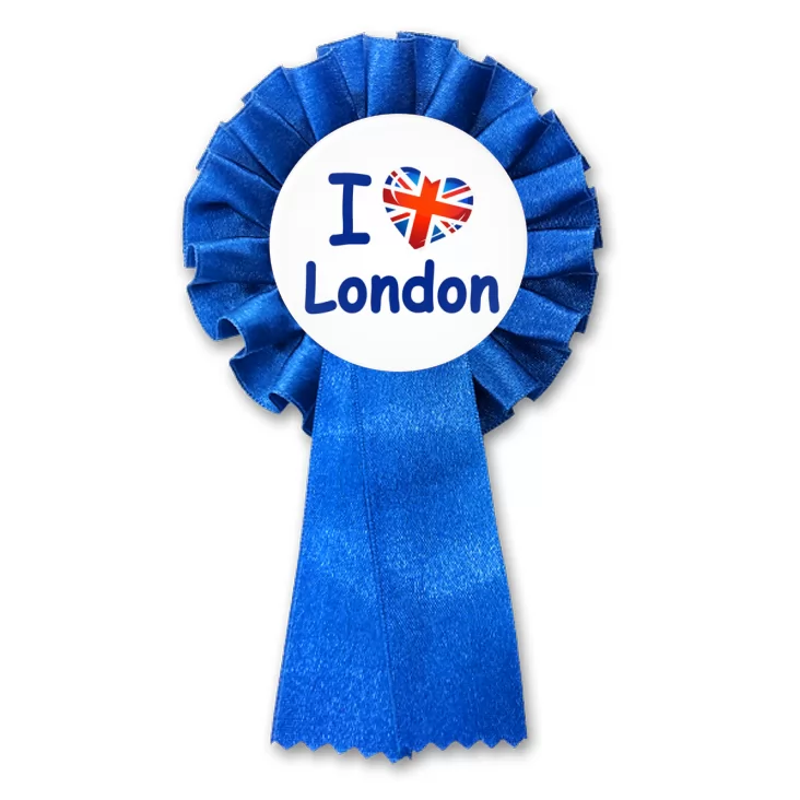 przypinka kotylion I love London
