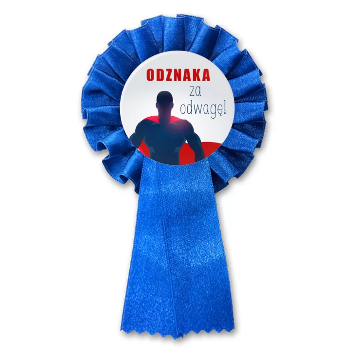 przypinka kotylion Odznaka za odwagę
