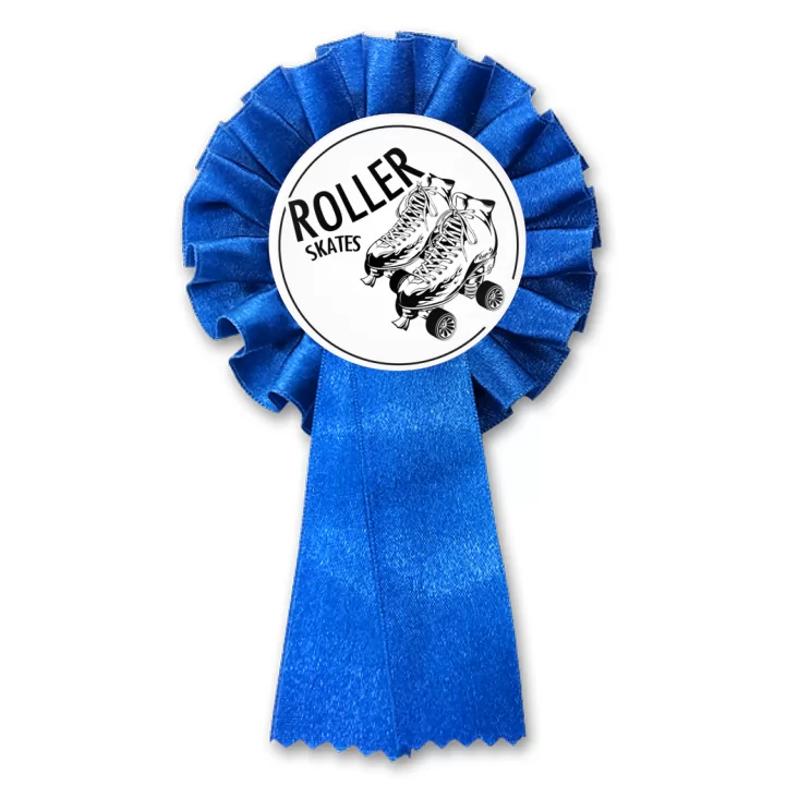 przypinka kotylion Roller skates