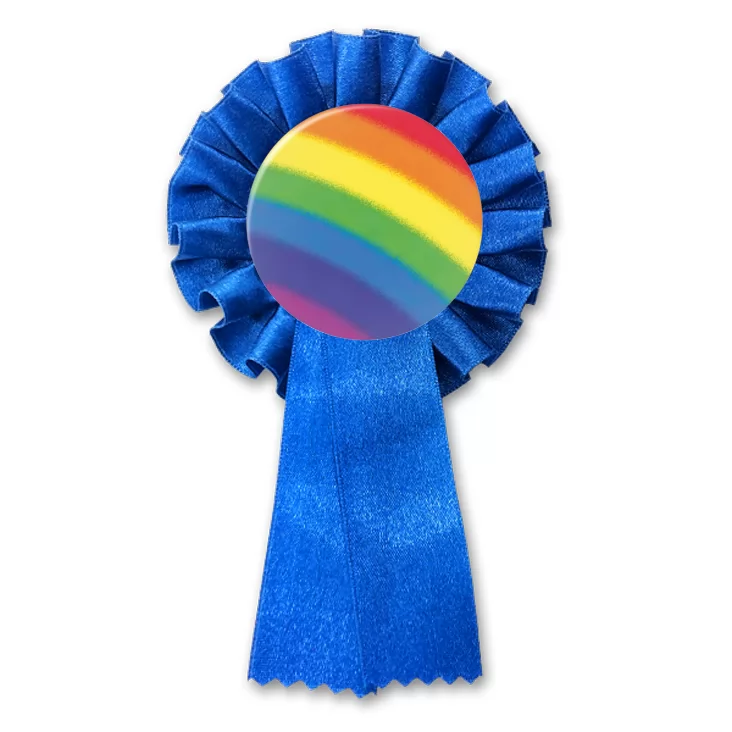 przypinka kotylion LGBT Tęcza