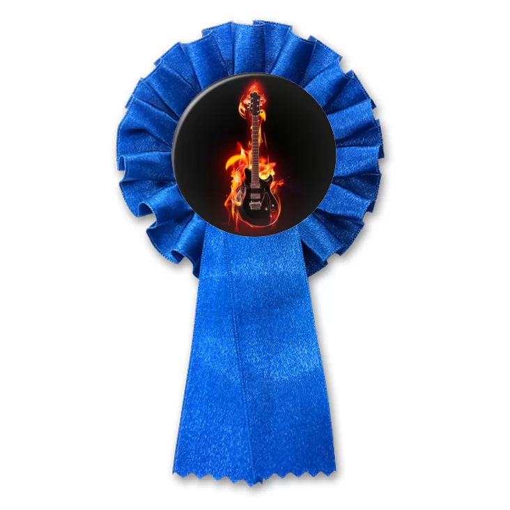 przypinka kotylion Gitara