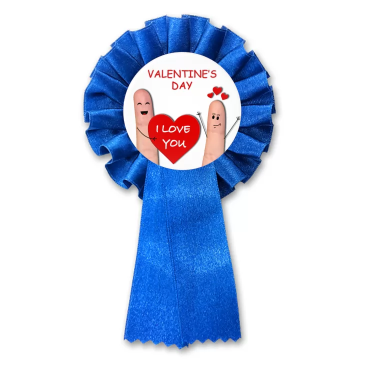 przypinka kotylion Valentine Day paluszki dwa