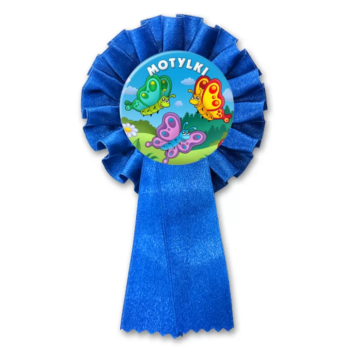 przypinka kotylion Motylki