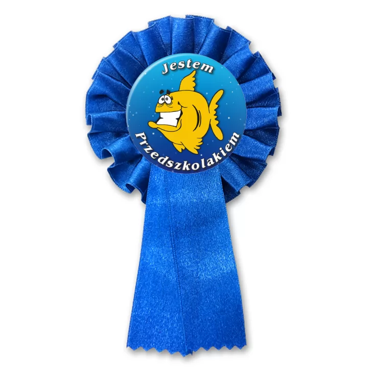 przypinka kotylion Jestem Przedszkolakiem