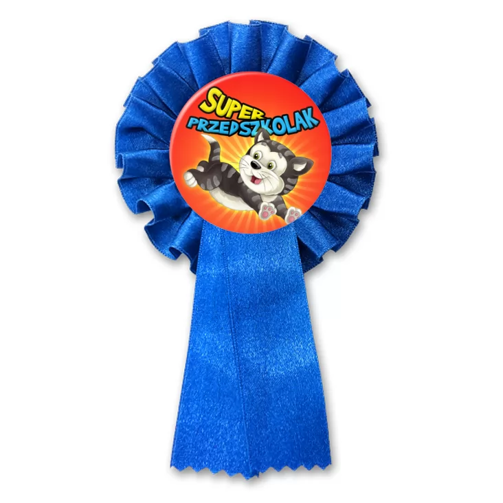 przypinka kotylion Super Przedszkolak