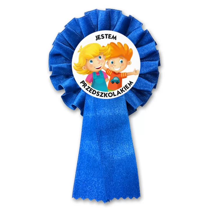 przypinka kotylion Jestem Przedszkolakiem