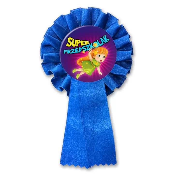 przypinka kotylion Super Przedszkolak