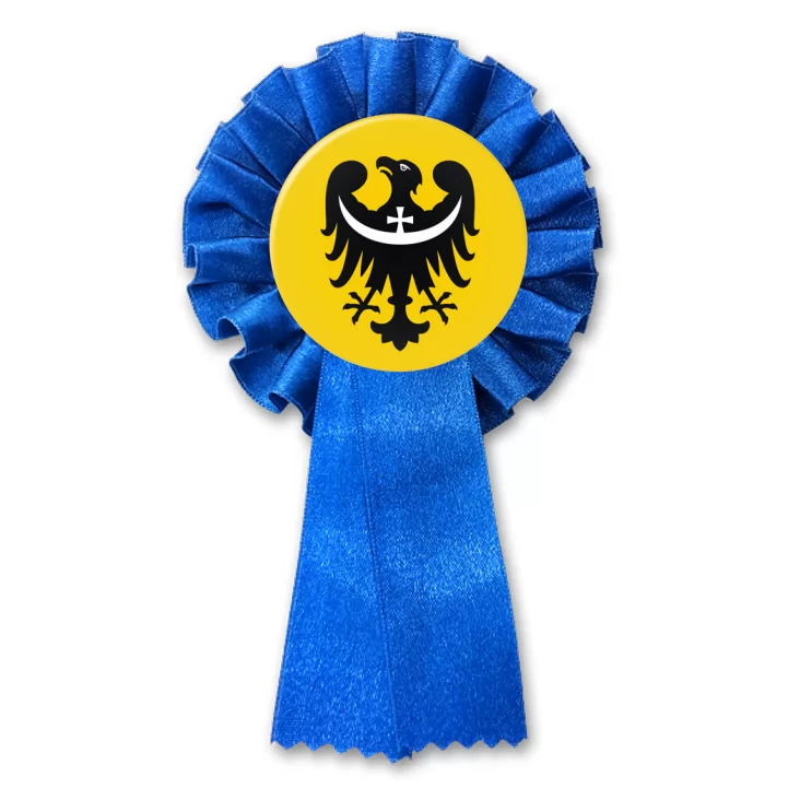 przypinka kotylion Śląsk