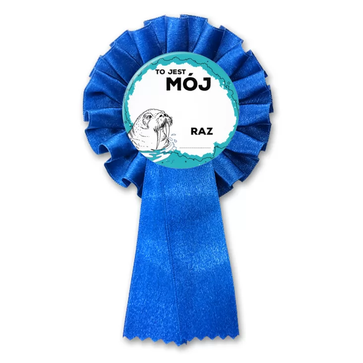 przypinka kotylion Kolejne morsowanie - do wypisania