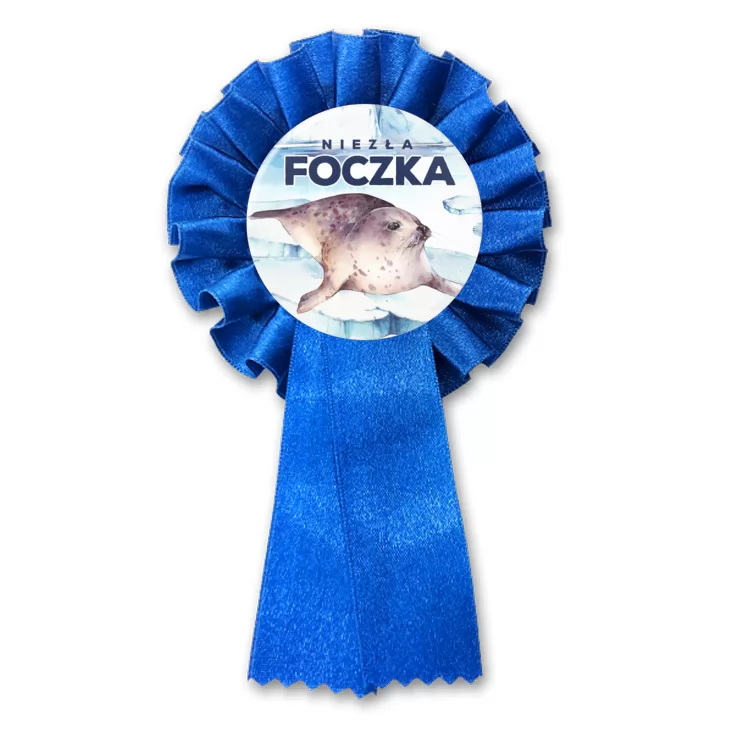 przypinka kotylion Niezła foczka