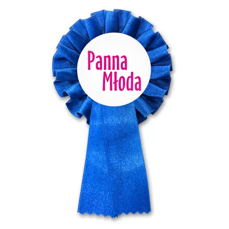przypinka kotylion Panna Młoda