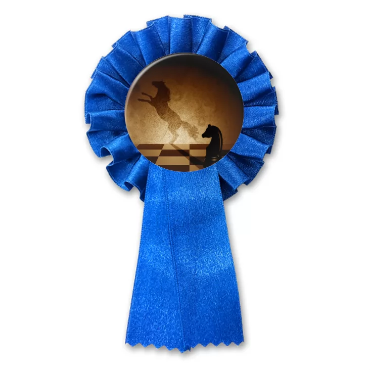 przypinka kotylion Szachy