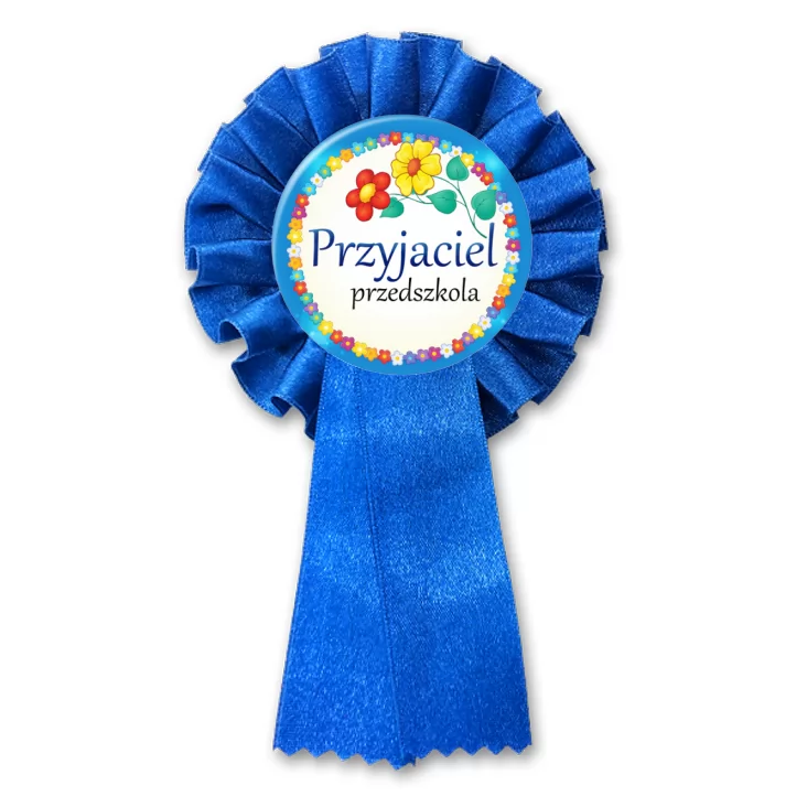 przypinka kotylion Przyjaciel Przedszkola