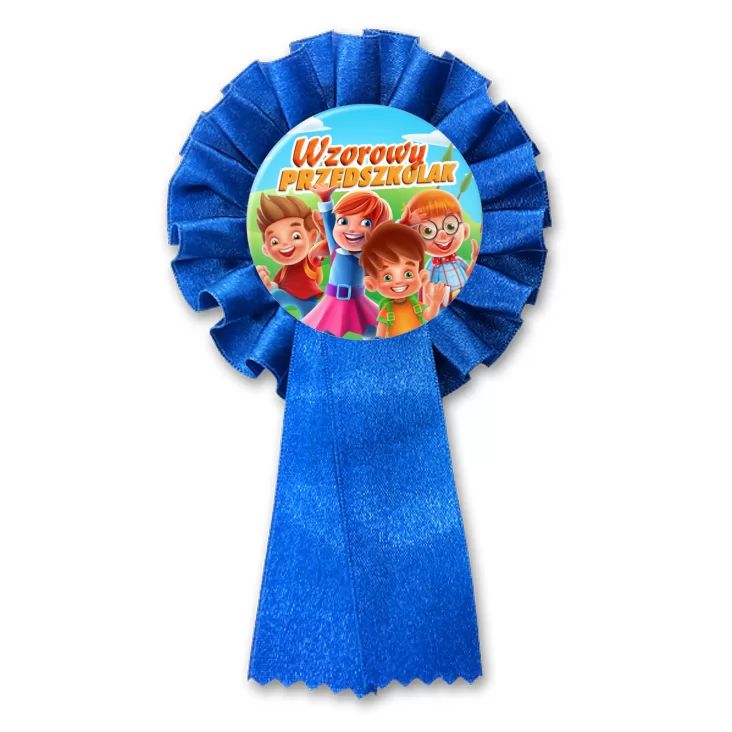przypinka kotylion Odznaka wzorowego przedszkolaka