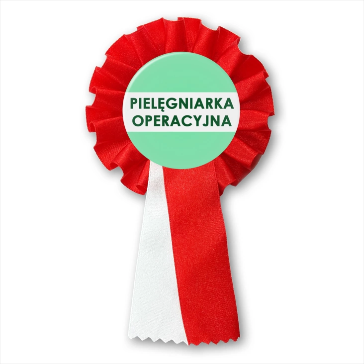 przypinka kotylion Pielęgniarka operacyjna