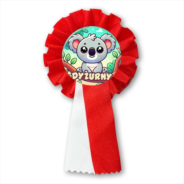 przypinka kotylion Dyżurny koala