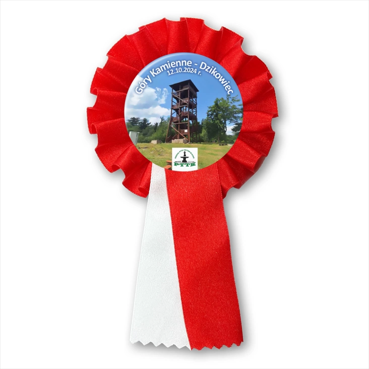 przypinka kotylion Góry Kamienne - Dzikowiec 2024