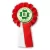 Przypinka kotylion Poznański Klub Scrabble Blubry