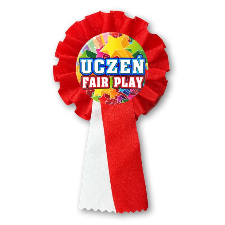 przypinka kotylion Uczeń Fair Play